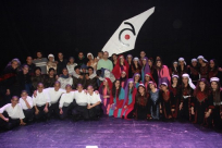  بالصور: فرقة جوبي للفنون الشعبية تقدم عرضها الأول بعنوان "عايشين بوهم الحرية"